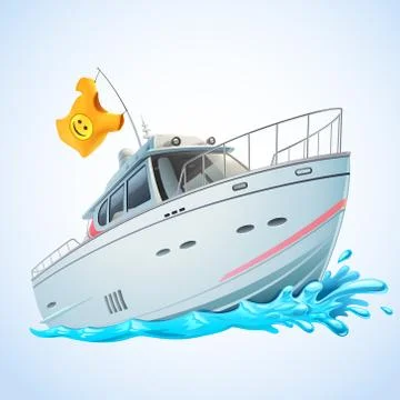 Yacht Stock Illustration