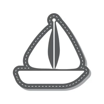 Yacht Stock Illustration