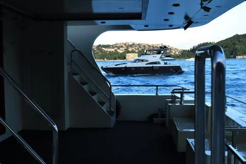 Yacht interior Stock Photos