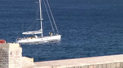 Yacht sail 스톡 동영상 11333927