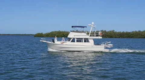 YACHT IN THE TROPICS Stock Footage 63319600
