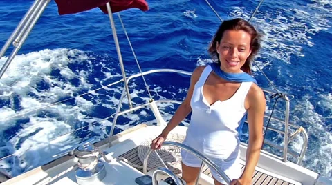 Yacht week! Stock Footage 34565429