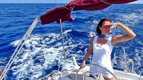 Yacht week! Stock Footage 34567618