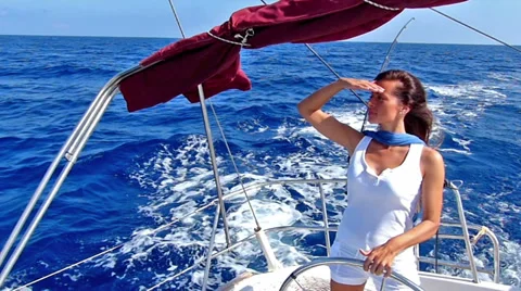 Yacht week! Stock Footage 34571414