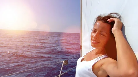 Yachting Stock Footage 34575892