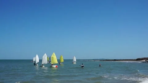 Yachting teaching Stock Footage 59146043