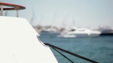 Yachts at anchor Video stock 22037318