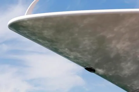 Yacht's bow Stock Photos