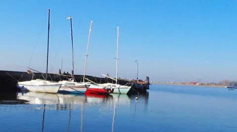 Yachts 库存影片 8917518