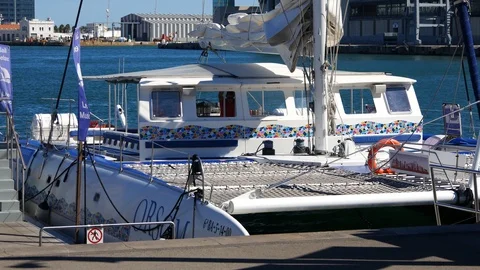 Yachts Stock Footage 93709020