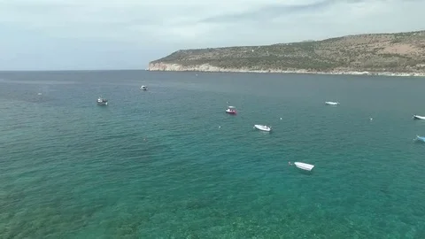 Yachts in the Gulf in Greece Stock-Footage 73380083