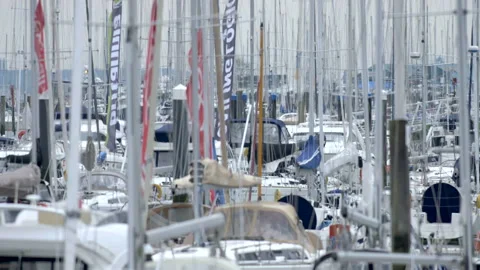 YACHTS ON HARBOUR 02 Stock-Footage 141743727