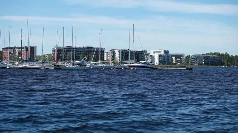 Yachts Marina Stock Footage 45722859