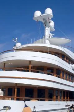 Yachts in monaco harbour Stock Photos