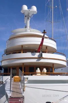 Yachts in monaco harbour Stock Photos