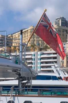 Yachts in monaco harbour Fotos Stock