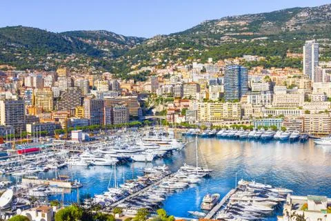 Yachts in Monaco 스톡 사진