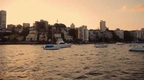 Yachts on the quay Vídeos de archivo 42486728