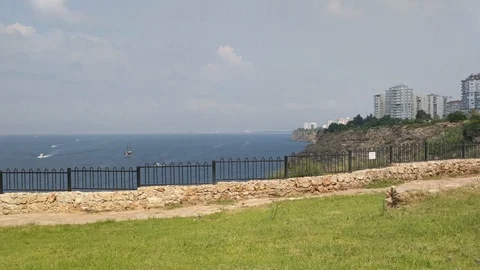 Yachts in the sea 스톡 동영상 92760415