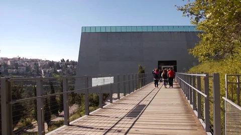 Yad Vashem Museum 스톡 동영상 125461789