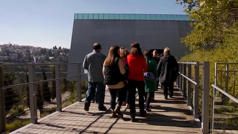 Yad Vashem Museum 스톡 동영상 125461792