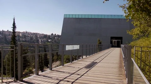 Yad Vashem Museum 스톡 동영상 125461798