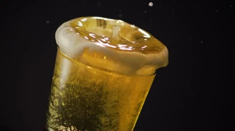 Yagerbomb Drop Splash Video stock 63659692