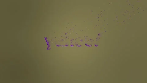 Yahoo Logo Wind Dissolve Stock Footage 157699278