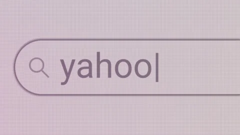 Yahoo Search Stock Footage 235778741