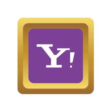 Yahoo social icon Stock Illustration