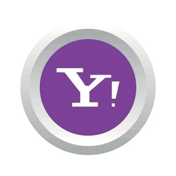 Yahoo social logo Stock Illustration