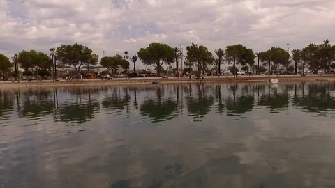 Yahts in port D'Alcudia  Stock Footage 71279119
