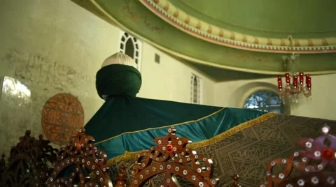 Yahya Efendi shrine Stock Footage 42565246