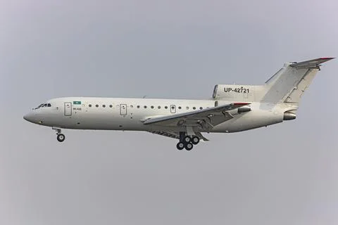 YAK-42 Stock Photos