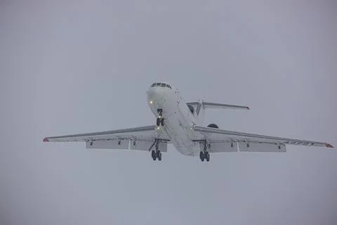 Yak-42d Stock Photos
