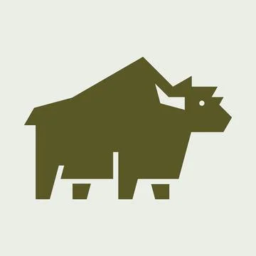 Yak Logo Stock Illustration