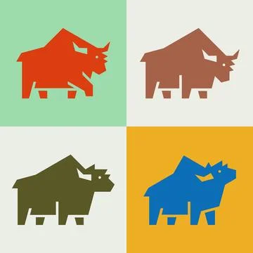 Yak Logo Stock Illustration