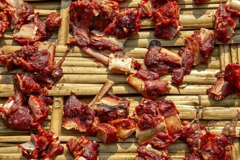 Yak meat Stock Photos