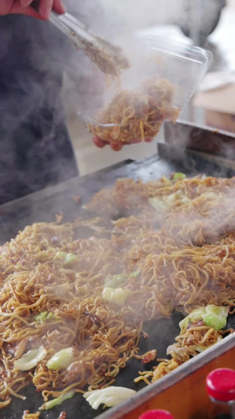 Yakisoba Stock Footage 320669802