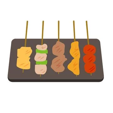 Yakitori Stock Illustration