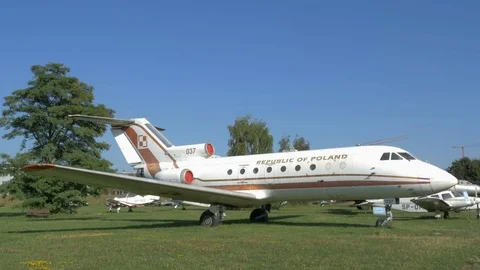 Yakovlev Yak-40 (NATO: Codling) airliner Stock Footage 82526182