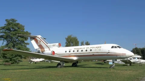Yakovlev Yak-40 (NATO: Codling) airliner Stock Footage 84471589