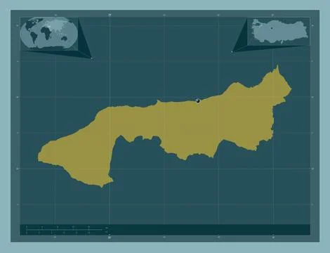 Yalova, Turkiye. Solid color shape Stock Illustration
