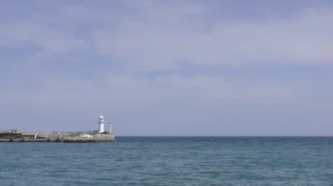 Yalta beacon   Stock Footage 376481