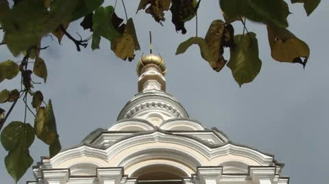 Yalta Church Stock Footage 10711486