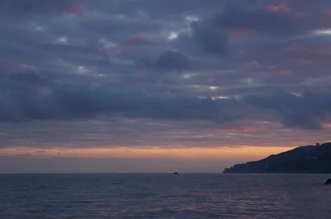 Yalta dusk Foto stock