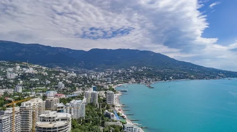 Yalta Hyperlapse Video stock 77209134