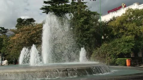 Yalta Waterfront Stock Footage 10711383