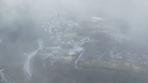 Yamadera on a cloudy day Video stock 149299524