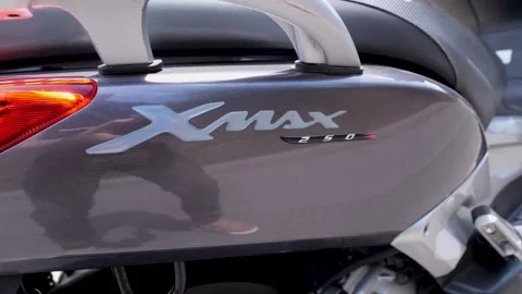 Yamaha XMAX Scooter Stock Footage 231334929